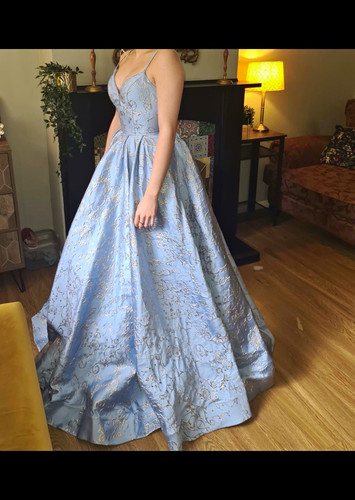Sherri hill size blue - sherri,