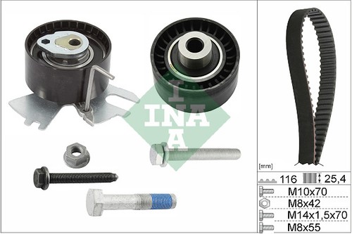 Ina 530055810 timing belt - belt, kit
