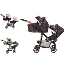 Daisy Chain Pinnacle Double Dolls Pram - For ages 7-13 yrs.