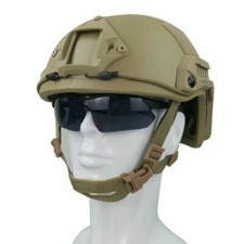 Tactical FAST UHMWPE NIJ IIIA PE GA2 Ballistic Helmet 3A Bulletproof M/L Stock