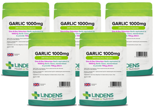 Garlic 1000mg odourless high - 1000mg,