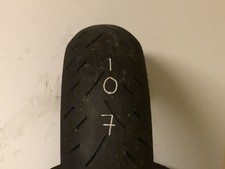 part worn motorcycle tyres 180 55 17 Dunlop Sportmax  (107)  Rear