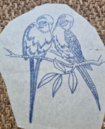 Vintage embroidery transfers - embroidery, transfers-