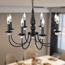 Black Farmhouse Chandelier