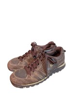 Skechers Grand Jam Replenish Shoes Women's 8 Brown Tan Leather Y2K Sneakers