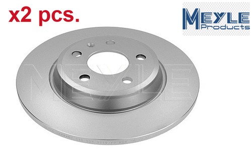 Pcs rear brake disc - rear,
