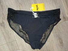 Ladies black lyla briefs