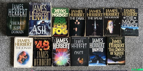 James herbert books bundle - herbert, x