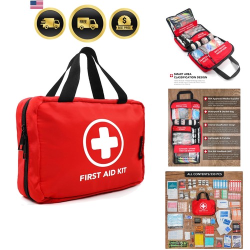 330 piece first aid - piece, kit