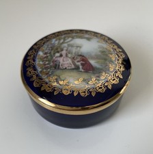 Vintage Limoges France Cobalt