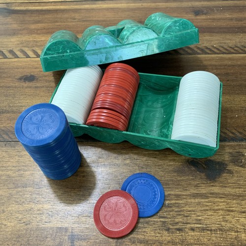 Vintage bakelite poker - bakelite, chip