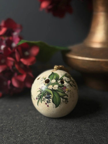 Vintage ceramic pomanders - vintage, a