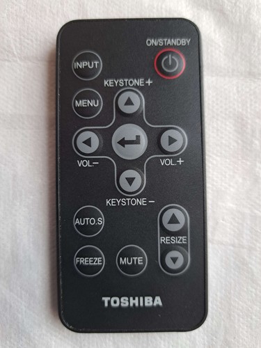 Toshiba projector remote - toshiba,