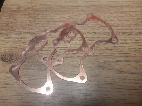 Triumph rocker box base - box, gasket