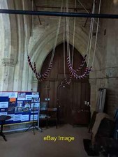 Photo 12x8 St John the Baptist church, Bell ropes North Luffenham The ring c2021