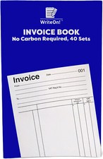 A5 Invoice Book Carbonless NCR