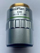 Olympus NeoDPlan 20 20x 0.40 ∞/0 f=180 Microscope Objective Lens IC20