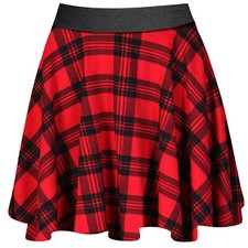 Womens Mini Skater Skirt