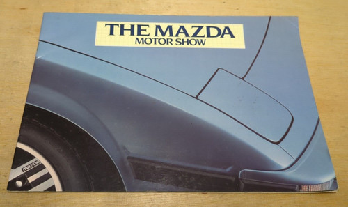 1980s mazda motor show - mazda,