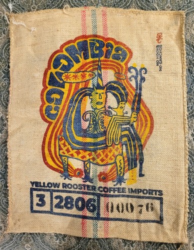 Yellow rooster coffee bean - yellow,