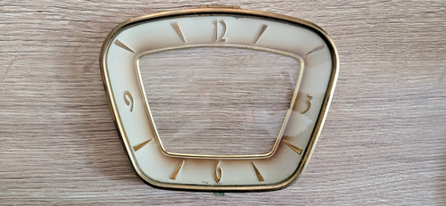Retro clock dial - with, &