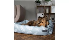 Scruffs Botanical Grey Box Bed-Medium