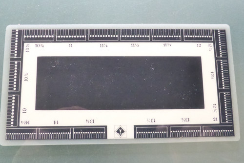 Perforation gauge lighthouse - perforation, gauge,