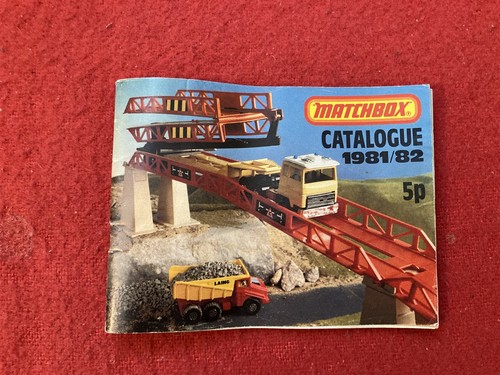 Matchbox catalogue 1981 - matchbox, 1981/82