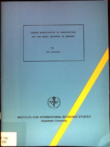 Labour substitution - substitution, in