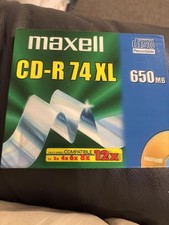 Maxell CD-R 74 XL 650MB - 12x -Recordable Discs