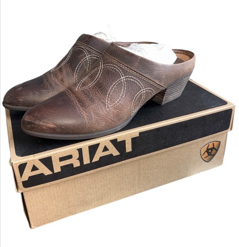 Ariat leather mule - leather, slip-on