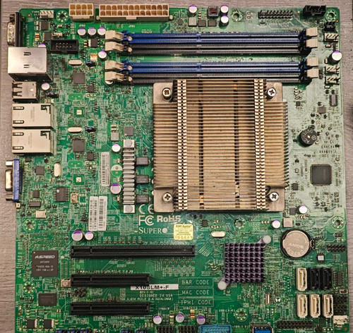 Supermicro x10slm lga1150 - x10slm-f, +