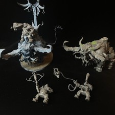 Warhammer Age of Sigmar Ogor Mawtribes Frostlord On Stonehorn Plus More