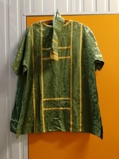 Green yellow church robes