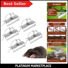 Pack of 5 Steel Tunnel Mole