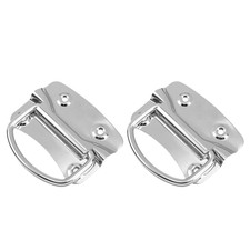 4 Pcs leather trunk handles