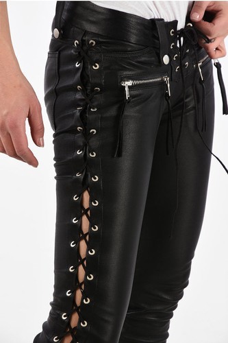 Women side lace - side, lambskin