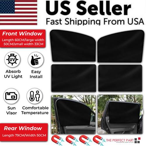 Magnetic car side front - 4x,