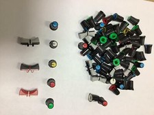 Genuine Yamaha Mixer Knob Round or Slider Red Blue Yellow White Green Great Cond