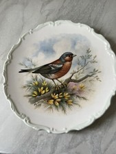Royal Albert Bone China The Woodland Birds Collection 4 Plates Boxed.