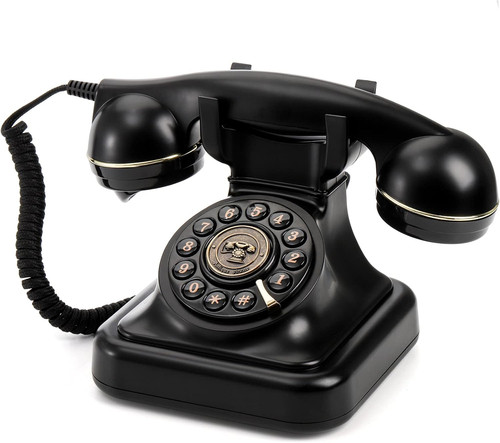 Retro landline telephone - retro,