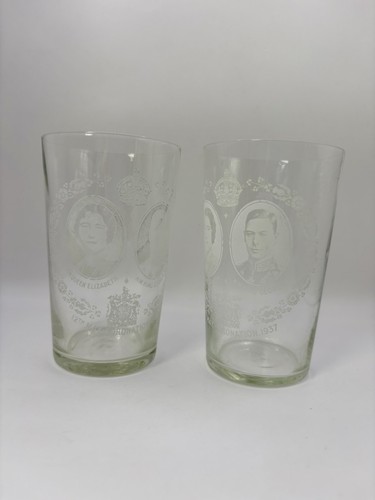 Vintage set two glass - vintage,