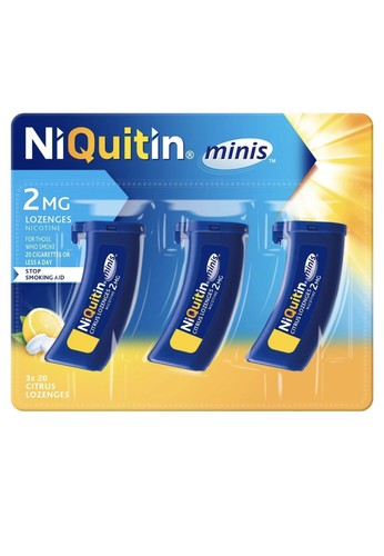 Niquitin minis citrus - minis, mg