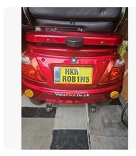 Mobility Scooter Number Plates