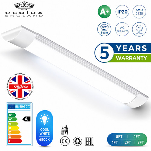 Led batten light 6500k - batten,