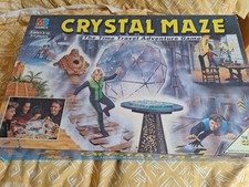 VINTAGE CRYSTAL MAZE BOARD GAME MB GAMES 1991 *98% COMPLETE*