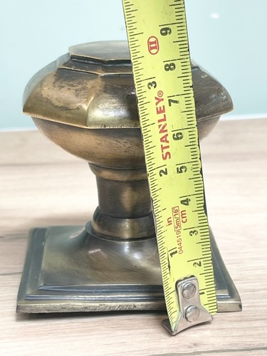 Vintage solid brass front - solid,