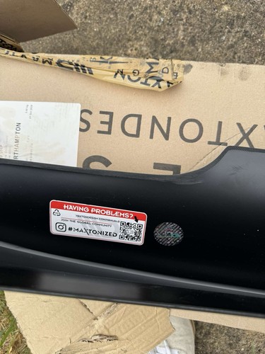 Maxton rear spoiler extension - maxton,