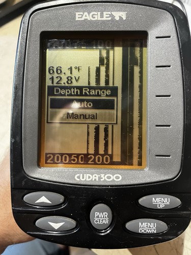 Eagle cuda 300 depth - depth, finder