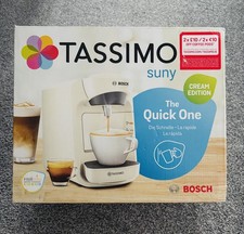 Bosch TASSIMO Suny Coffee Machine TAS3107GB . 1300W / 0.8L. CTPM08 CREAM EDITION